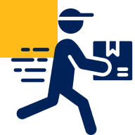 Support for domestic courier delivery